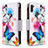 Custodia Portafoglio In Pelle Fantasia Modello Cover con Supporto B04F per Samsung Galaxy A11