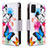 Custodia Portafoglio In Pelle Fantasia Modello Cover con Supporto B04F per Samsung Galaxy A21s