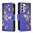 Custodia Portafoglio In Pelle Fantasia Modello Cover con Supporto B04F per Samsung Galaxy A23 5G