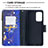 Custodia Portafoglio In Pelle Fantasia Modello Cover con Supporto B04F per Samsung Galaxy A52 4G