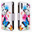 Custodia Portafoglio In Pelle Fantasia Modello Cover con Supporto B04F per Samsung Galaxy A70S