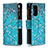 Custodia Portafoglio In Pelle Fantasia Modello Cover con Supporto B04F per Samsung Galaxy A72 4G