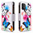 Custodia Portafoglio In Pelle Fantasia Modello Cover con Supporto B04F per Samsung Galaxy A91 Colorato