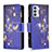 Custodia Portafoglio In Pelle Fantasia Modello Cover con Supporto B04F per Samsung Galaxy F23 5G