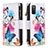 Custodia Portafoglio In Pelle Fantasia Modello Cover con Supporto B04F per Samsung Galaxy M02s