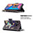 Custodia Portafoglio In Pelle Fantasia Modello Cover con Supporto B04F per Samsung Galaxy M10S
