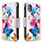 Custodia Portafoglio In Pelle Fantasia Modello Cover con Supporto B04F per Samsung Galaxy M40S