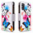 Custodia Portafoglio In Pelle Fantasia Modello Cover con Supporto B04F per Samsung Galaxy S20 5G Colorato