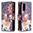 Custodia Portafoglio In Pelle Fantasia Modello Cover con Supporto B04F per Samsung Galaxy S20 FE (2022) 5G