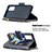 Custodia Portafoglio In Pelle Fantasia Modello Cover con Supporto B04F per Samsung Galaxy S20 FE 4G