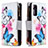 Custodia Portafoglio In Pelle Fantasia Modello Cover con Supporto B04F per Samsung Galaxy S20 Lite 5G