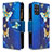 Custodia Portafoglio In Pelle Fantasia Modello Cover con Supporto B04F per Samsung Galaxy S20 Plus 5G