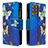 Custodia Portafoglio In Pelle Fantasia Modello Cover con Supporto B04F per Samsung Galaxy S20 Ultra 5G