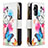Custodia Portafoglio In Pelle Fantasia Modello Cover con Supporto B04F per Xiaomi Mi 11i 5G