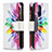 Custodia Portafoglio In Pelle Fantasia Modello Cover con Supporto B04F per Xiaomi Mi 11i 5G Multicolore