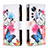 Custodia Portafoglio In Pelle Fantasia Modello Cover con Supporto B04F per Xiaomi Mi 12 Pro 5G Colorato