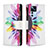 Custodia Portafoglio In Pelle Fantasia Modello Cover con Supporto B04F per Xiaomi Mi 12T Pro 5G Multicolore
