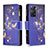 Custodia Portafoglio In Pelle Fantasia Modello Cover con Supporto B04F per Xiaomi Redmi Note 11 Pro 5G