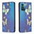 Custodia Portafoglio In Pelle Fantasia Modello Cover con Supporto B05F per Nokia G11