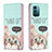 Custodia Portafoglio In Pelle Fantasia Modello Cover con Supporto B05F per Nokia G11