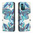 Custodia Portafoglio In Pelle Fantasia Modello Cover con Supporto B05F per Nokia G11