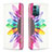 Custodia Portafoglio In Pelle Fantasia Modello Cover con Supporto B05F per Nokia G11 Multicolore