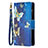 Custodia Portafoglio In Pelle Fantasia Modello Cover con Supporto B05F per Samsung Galaxy S21 Ultra 5G