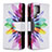 Custodia Portafoglio In Pelle Fantasia Modello Cover con Supporto B05F per Samsung Galaxy S24 Ultra 5G Colorato