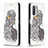 Custodia Portafoglio In Pelle Fantasia Modello Cover con Supporto B05F per Xiaomi Mi 11i 5G Grigio
