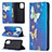 Custodia Portafoglio In Pelle Fantasia Modello Cover con Supporto B05F per Xiaomi Poco M5S