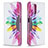 Custodia Portafoglio In Pelle Fantasia Modello Cover con Supporto B05F per Xiaomi Poco M5S Multicolore
