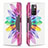 Custodia Portafoglio In Pelle Fantasia Modello Cover con Supporto B05F per Xiaomi Redmi 10 4G Multicolore