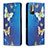 Custodia Portafoglio In Pelle Fantasia Modello Cover con Supporto B05F per Xiaomi Redmi Note 10 5G