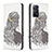 Custodia Portafoglio In Pelle Fantasia Modello Cover con Supporto B05F per Xiaomi Redmi Note 12 Pro 4G