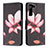 Custodia Portafoglio In Pelle Fantasia Modello Cover con Supporto B09F per Samsung Galaxy S21 5G