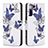 Custodia Portafoglio In Pelle Fantasia Modello Cover con Supporto B09F per Samsung Galaxy S21 FE 5G