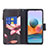 Custodia Portafoglio In Pelle Fantasia Modello Cover con Supporto BF3 per Xiaomi Redmi Note 10 Pro 4G