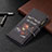 Custodia Portafoglio In Pelle Fantasia Modello Cover con Supporto BF3 per Xiaomi Redmi Note 10 Pro 4G Grigio Scuro