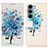 Custodia Portafoglio In Pelle Fantasia Modello Cover con Supporto D02Y per Motorola Moto Edge S30 5G