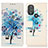 Custodia Portafoglio In Pelle Fantasia Modello Cover con Supporto D02Y per Motorola Moto G Play Gen 2