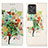 Custodia Portafoglio In Pelle Fantasia Modello Cover con Supporto D02Y per Motorola ThinkPhone 5G