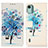 Custodia Portafoglio In Pelle Fantasia Modello Cover con Supporto D02Y per Nokia C12 Plus