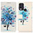 Custodia Portafoglio In Pelle Fantasia Modello Cover con Supporto D02Y per Nokia C22