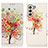 Custodia Portafoglio In Pelle Fantasia Modello Cover con Supporto D02Y per Samsung Galaxy S21 Plus 5G