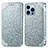 Custodia Portafoglio In Pelle Fantasia Modello Cover con Supporto H01 per Apple iPhone 14 Pro