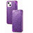 Custodia Portafoglio In Pelle Fantasia Modello Cover con Supporto H01 per Apple iPhone 15