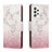 Custodia Portafoglio In Pelle Fantasia Modello Cover con Supporto H01X per Samsung Galaxy A33 5G Rosa