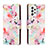 Custodia Portafoglio In Pelle Fantasia Modello Cover con Supporto H01X per Samsung Galaxy A33 5G Rosa Caldo