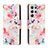 Custodia Portafoglio In Pelle Fantasia Modello Cover con Supporto H01X per Samsung Galaxy S23 Ultra 5G