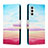 Custodia Portafoglio In Pelle Fantasia Modello Cover con Supporto H02X per Samsung Galaxy A13 5G Colorato